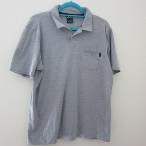 Men's Oakley Grey Cotton Polo Shirt